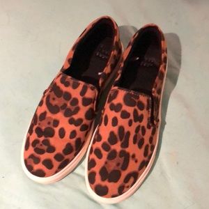 Cheetah print sneakers